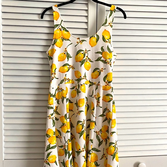 hm lemon dress